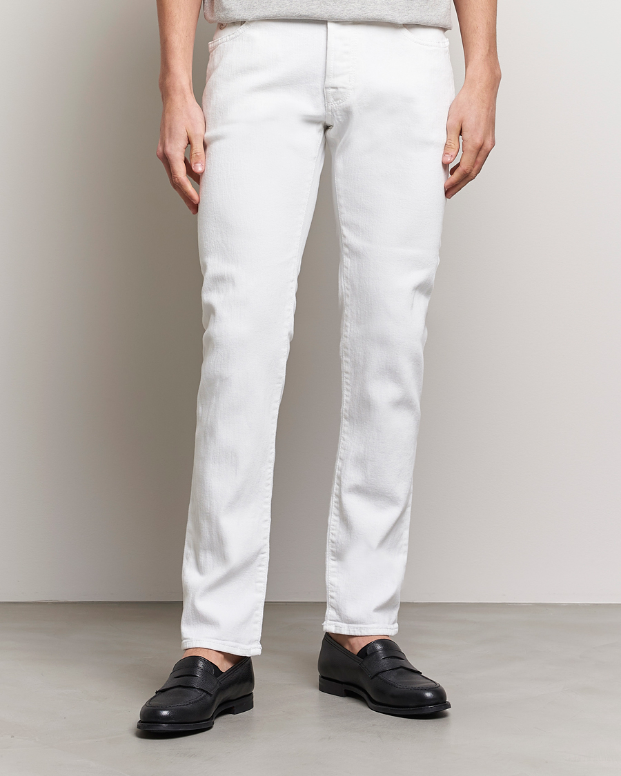 Herre | Jeans | Jacob Cohën | Nick Limited Edition Slim Fit Jeans White