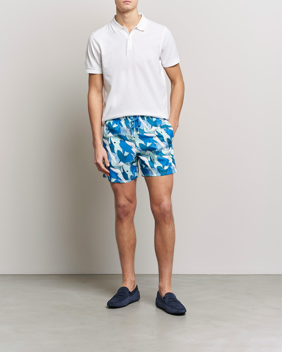 Herre | Badebukser | Vilebrequin | Moorea Swimshorts Thalassa