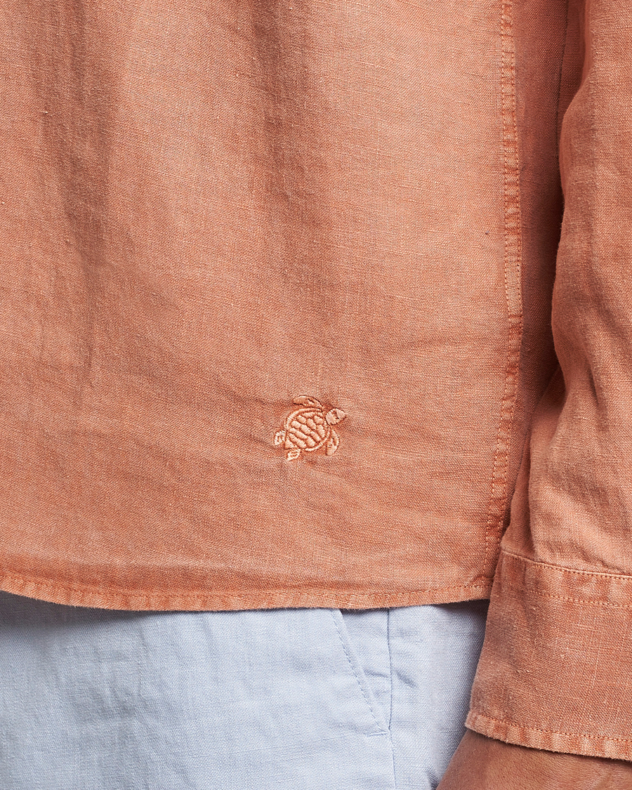 Herre | Skjorter | Vilebrequin | Caroubis Linen Shirt Pottery