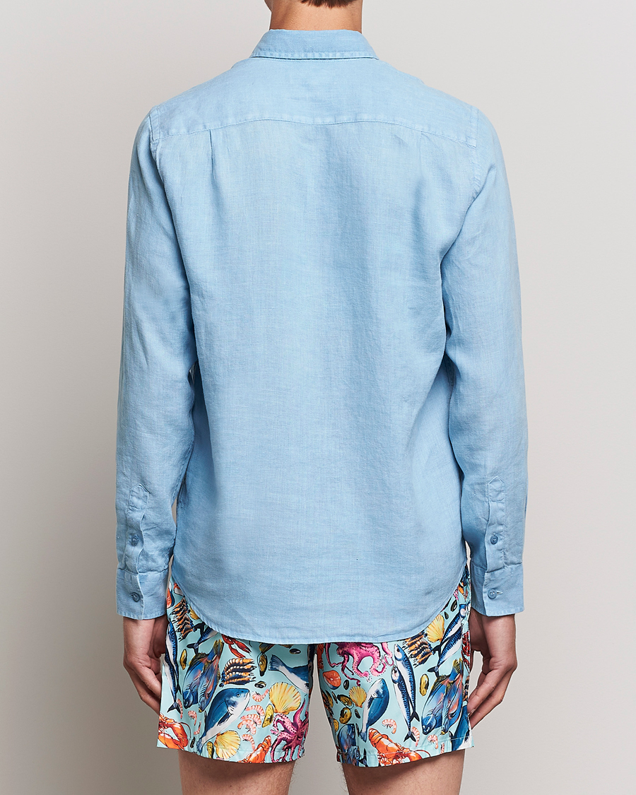 Herre | Skjorter | Vilebrequin | Caroubis Linen Shirt Source