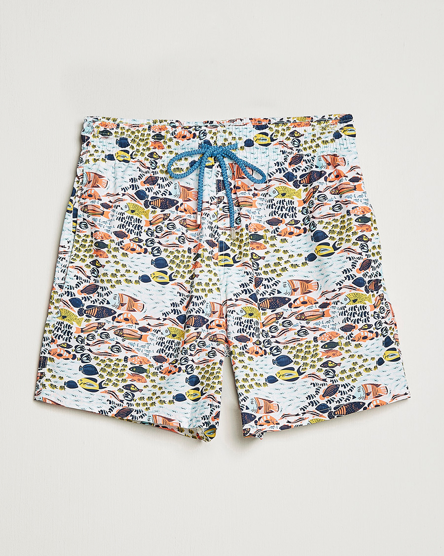 Herre | Badebukser | Vilebrequin | Mahina Swimshorts Blanc