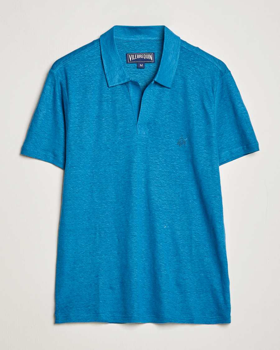 Herre | Polotrøjer | Vilebrequin | Jersey Linen Polo Calanque