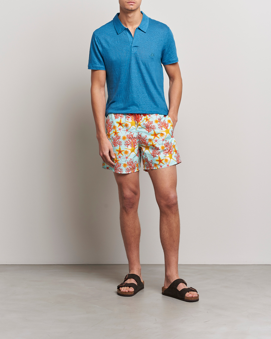 Herre | Polotrøjer | Vilebrequin | Jersey Linen Polo Calanque