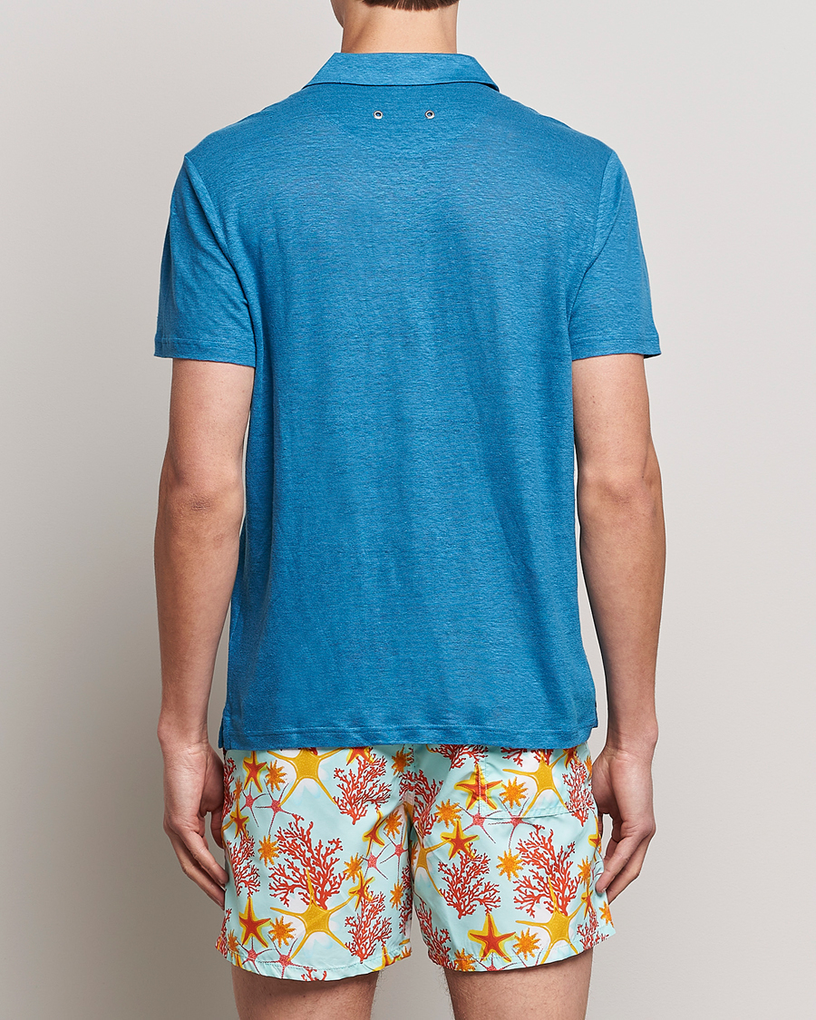 Herre | Polotrøjer | Vilebrequin | Jersey Linen Polo Calanque