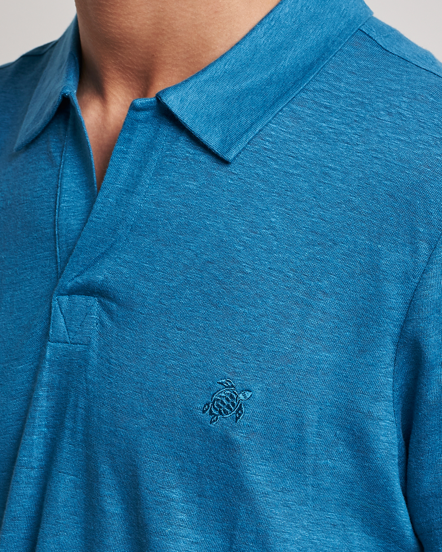 Herre | Polotrøjer | Vilebrequin | Jersey Linen Polo Calanque