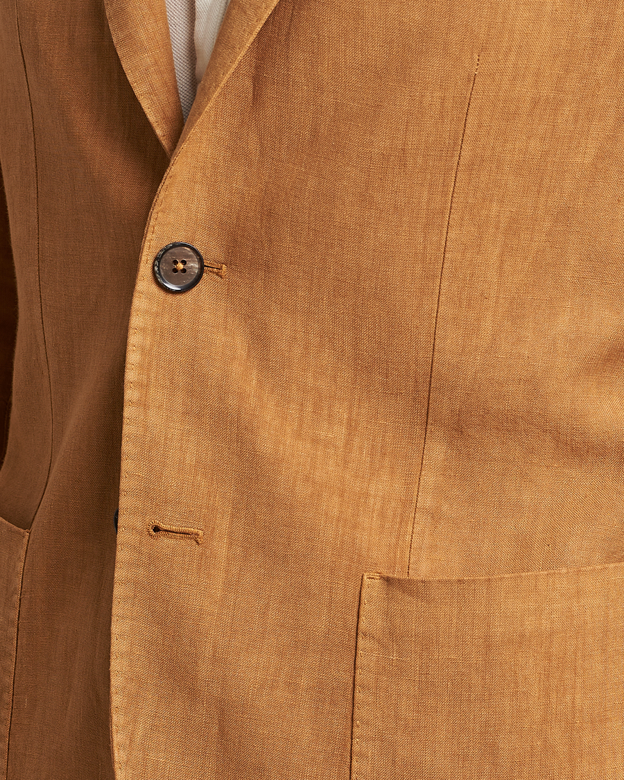 Herre | Blazere & jakker | L.B.M. 1911 | Jack Regular Fit Linen Blazer Camel