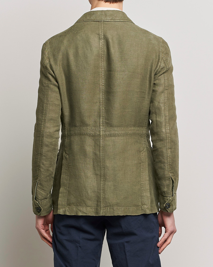 Herre | Blazere & jakker | L.B.M. 1911 | Linen Safari Jacket Olive