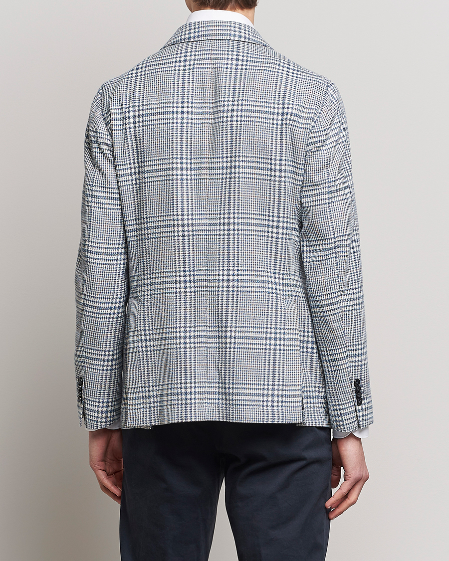 Herre | Blazere & jakker | L.B.M. 1911 | Jack Regular Fit Houndstooth Checked Blazer Blue
