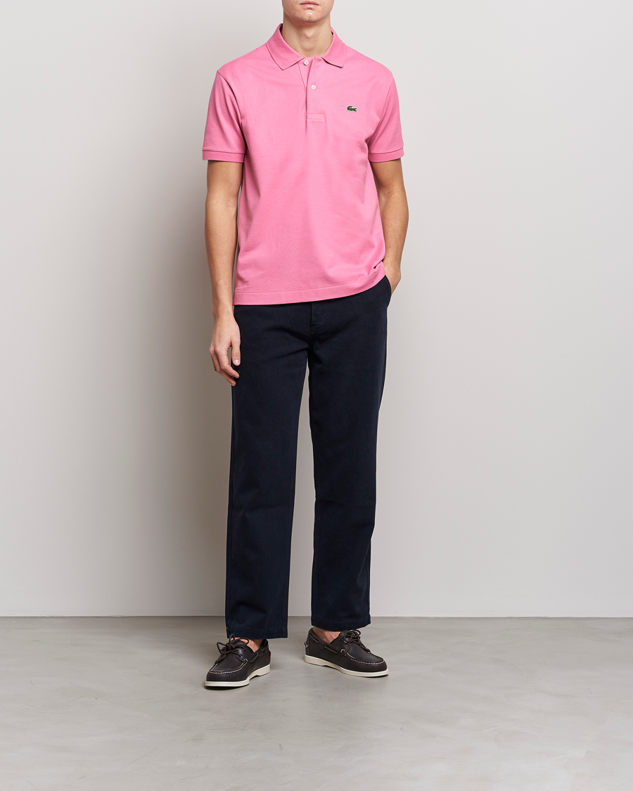Herre | Polotrøjer | Lacoste | Original Polo Piké Reseda Pink