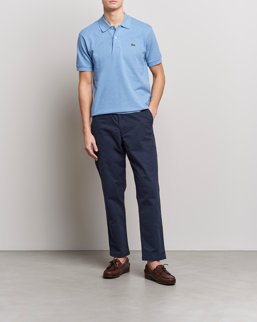 Herre | Polotrøjer | Lacoste | Original Melange Polo Piké Heather Thermal