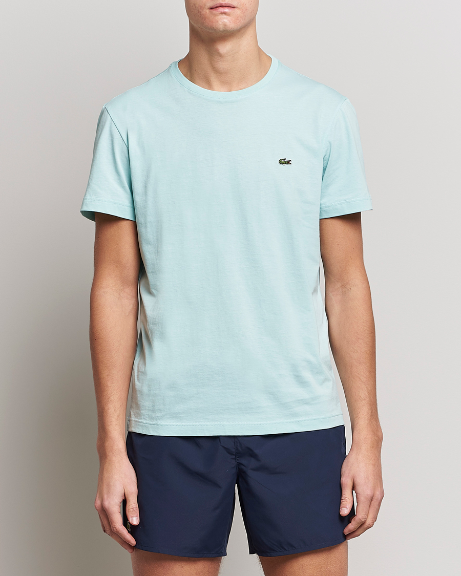 Herre | T-Shirts | Lacoste | Crew Neck Tee Pastille Mint