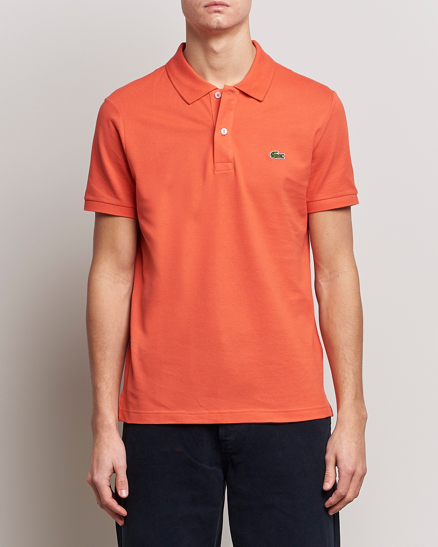 Herre | Kortærmede polotrøjer | Lacoste | Slim Fit Polo Piké Watermelon