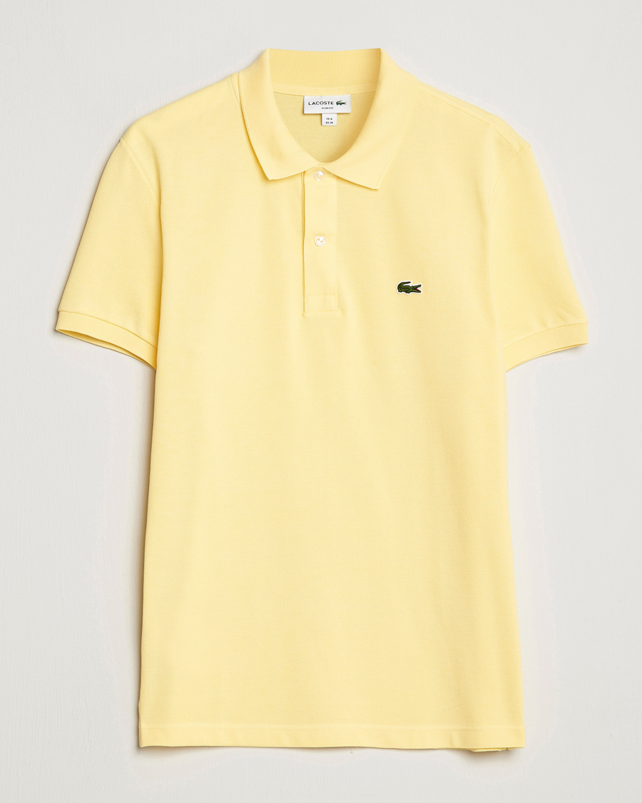 Herre | Polotrøjer | Lacoste | Slim Fit Polo Piké Yellow