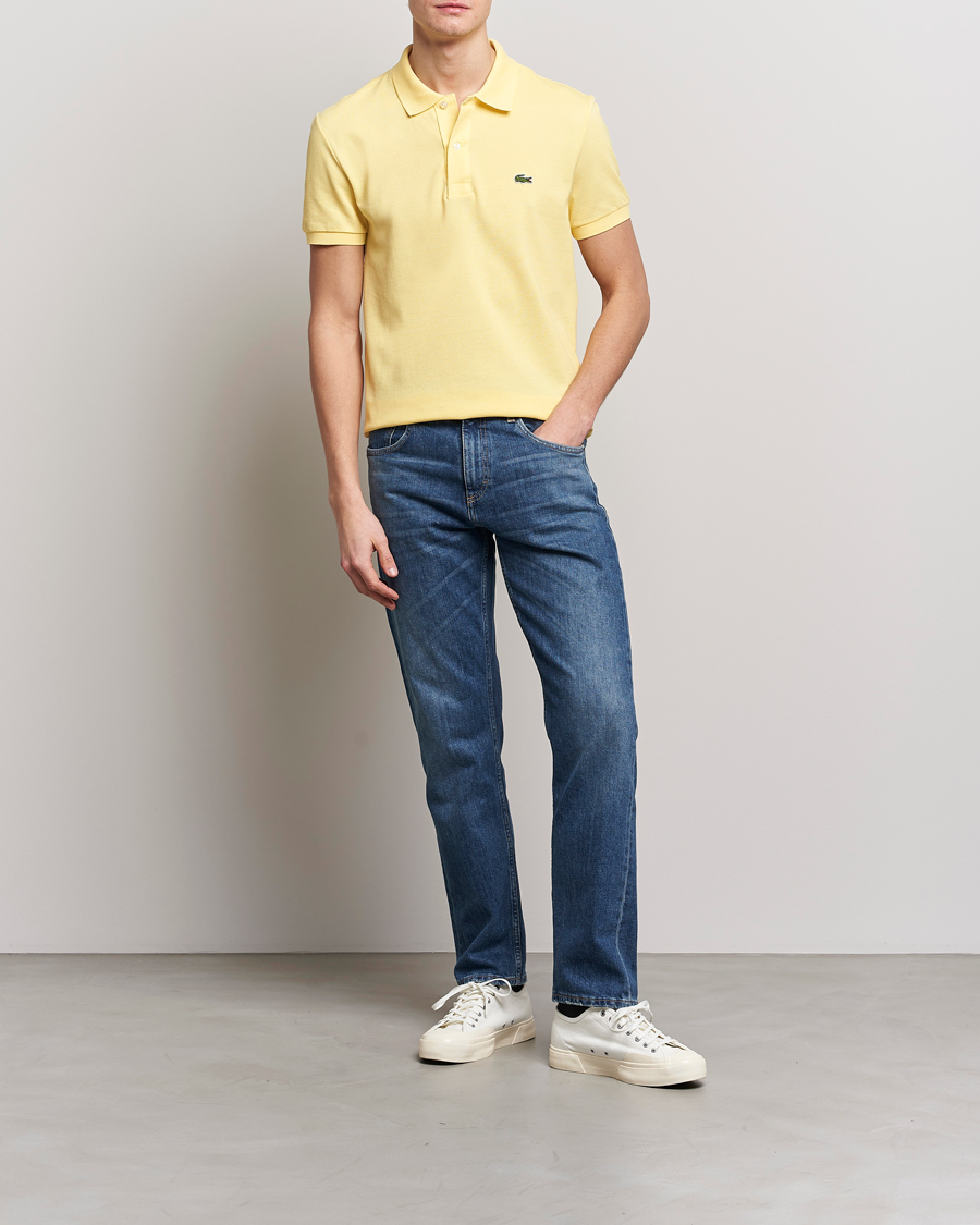 Herre | Polotrøjer | Lacoste | Slim Fit Polo Piké Yellow