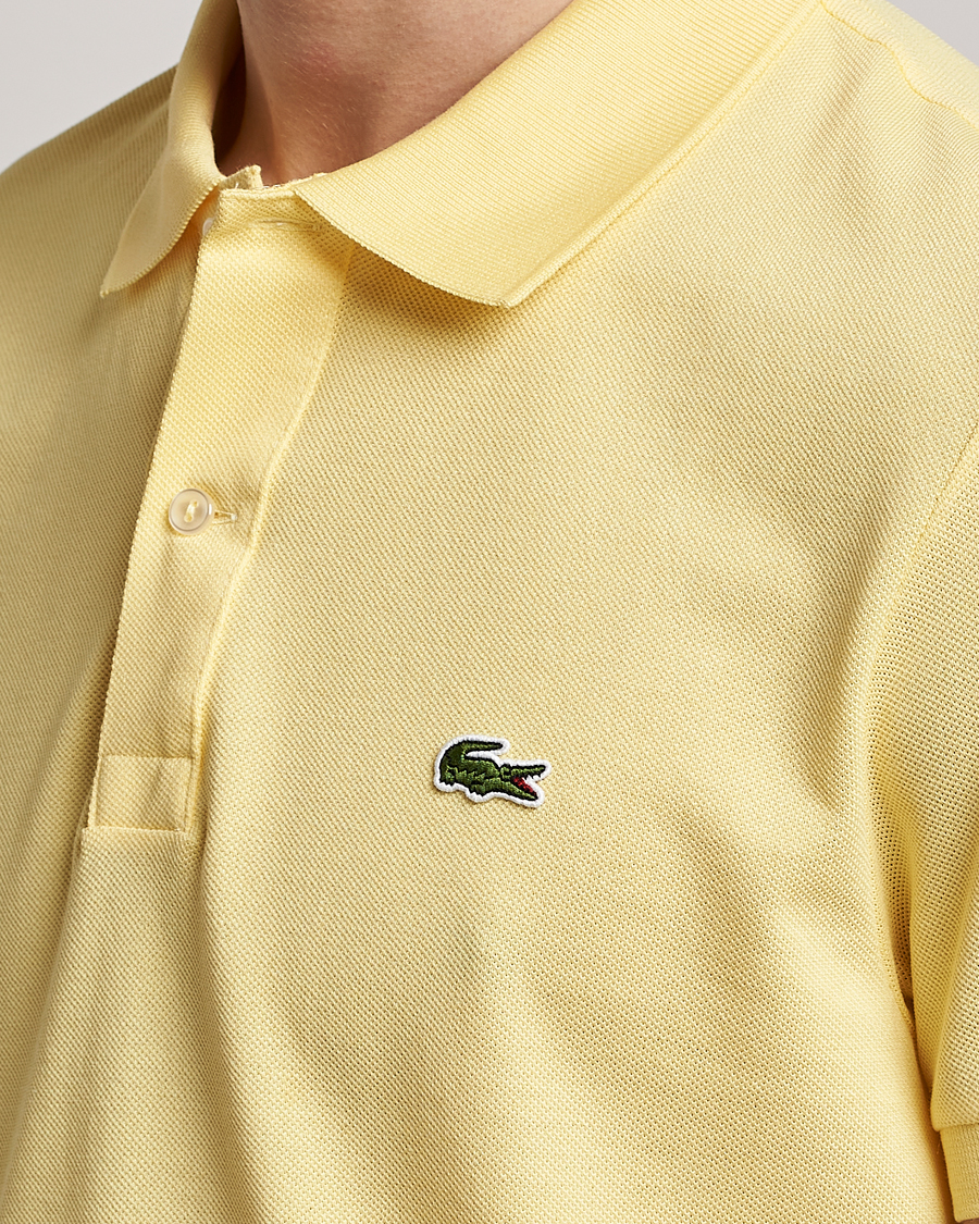 Herre | Polotrøjer | Lacoste | Slim Fit Polo Piké Yellow