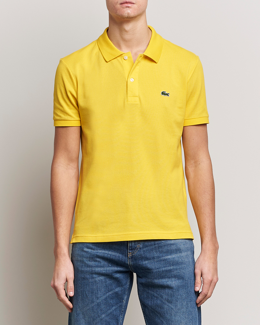 Herre | Kortærmede polotrøjer | Lacoste | Slim Fit Polo Piké Pistil