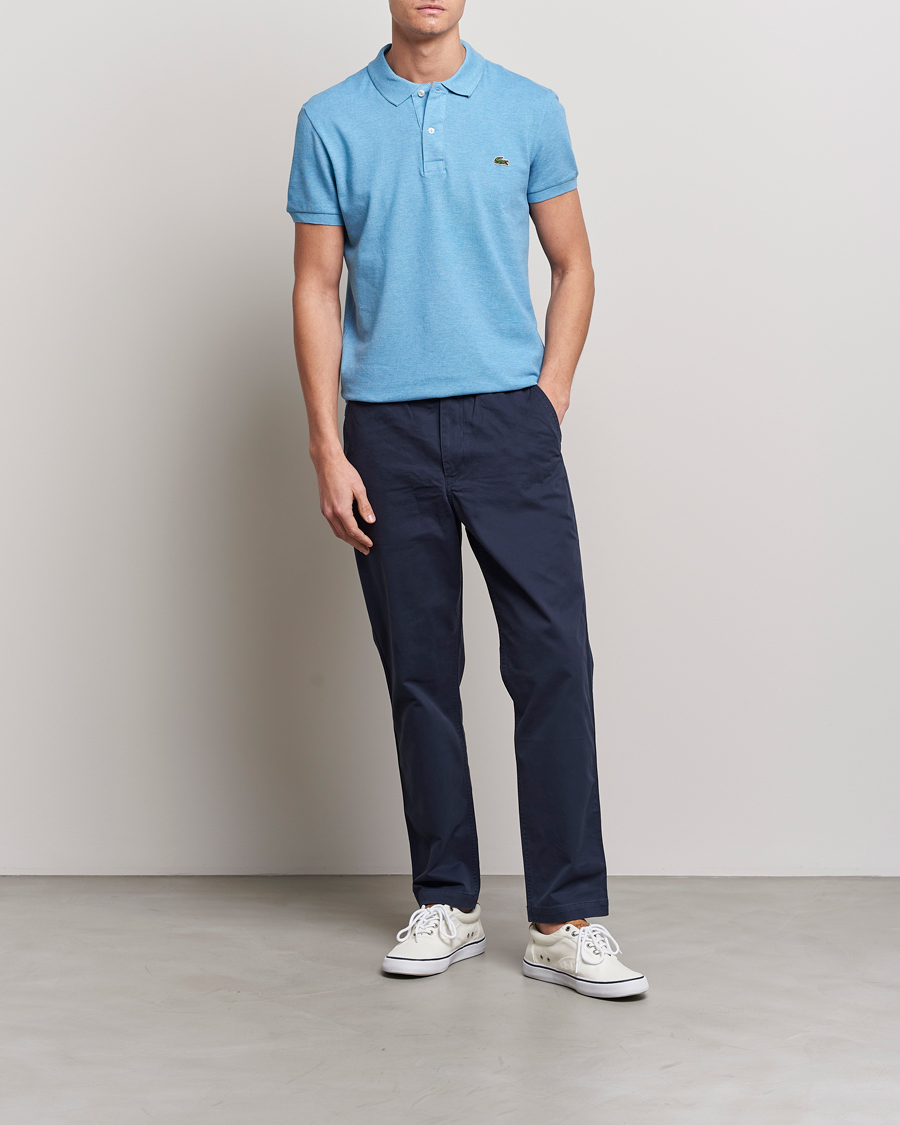 Herre | Polotrøjer | Lacoste | Slim Fit Polo Piké Heather Thermal