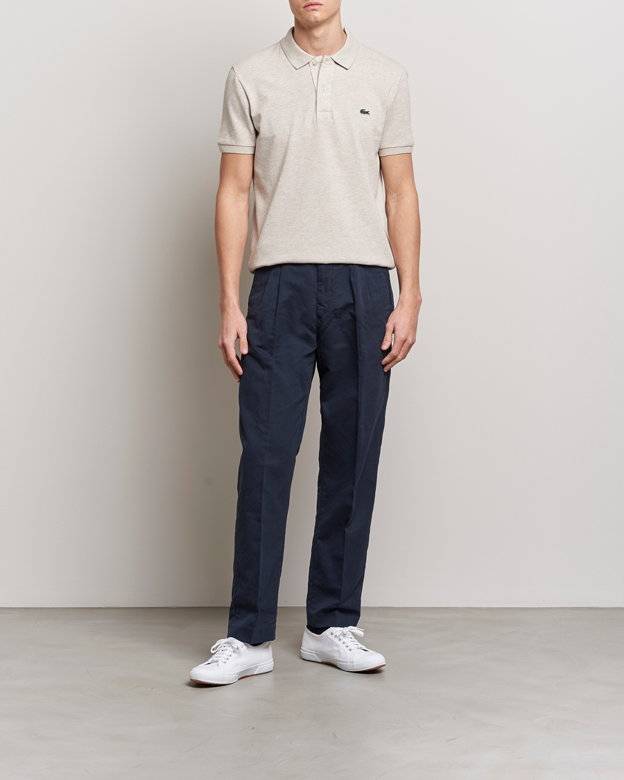 Herre | Polotrøjer | Lacoste | Slim Fit Polo Piké Heather Wicker