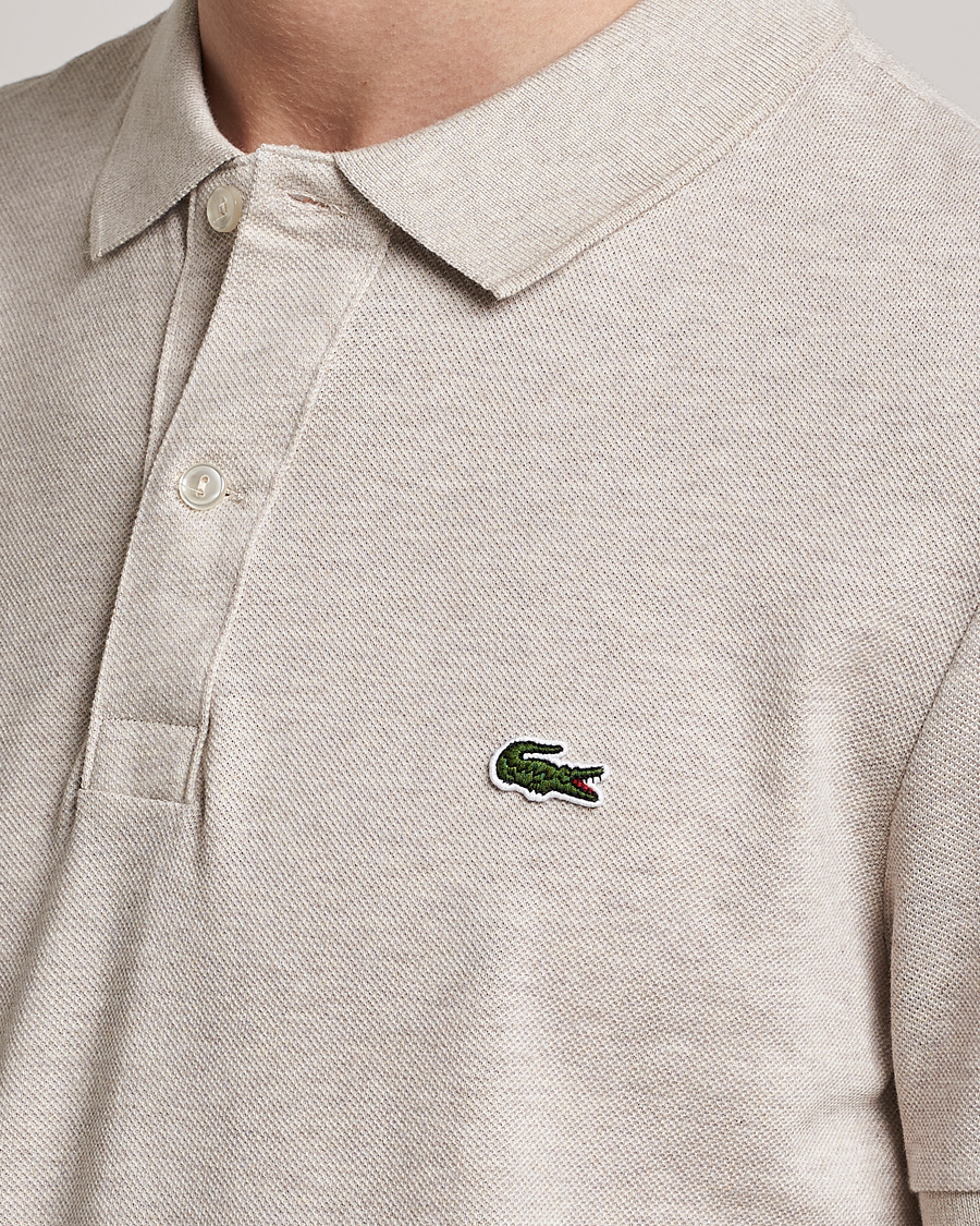 Herre | Polotrøjer | Lacoste | Slim Fit Polo Piké Heather Wicker