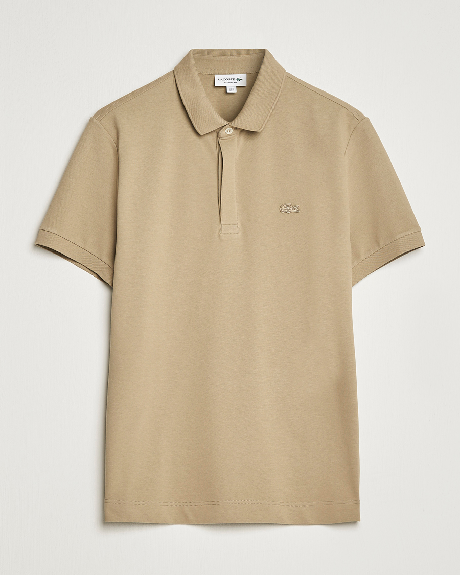 Herre | Polotrøjer | Lacoste | Regular Fit Tonal Crocodile Piké Lion