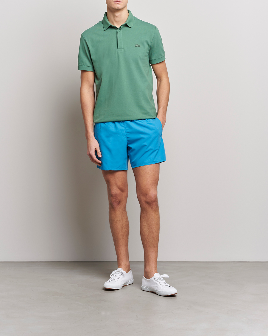 Herre | Polotrøjer | Lacoste | Regular Fit Tonal Crocodile Piké Ash Tree