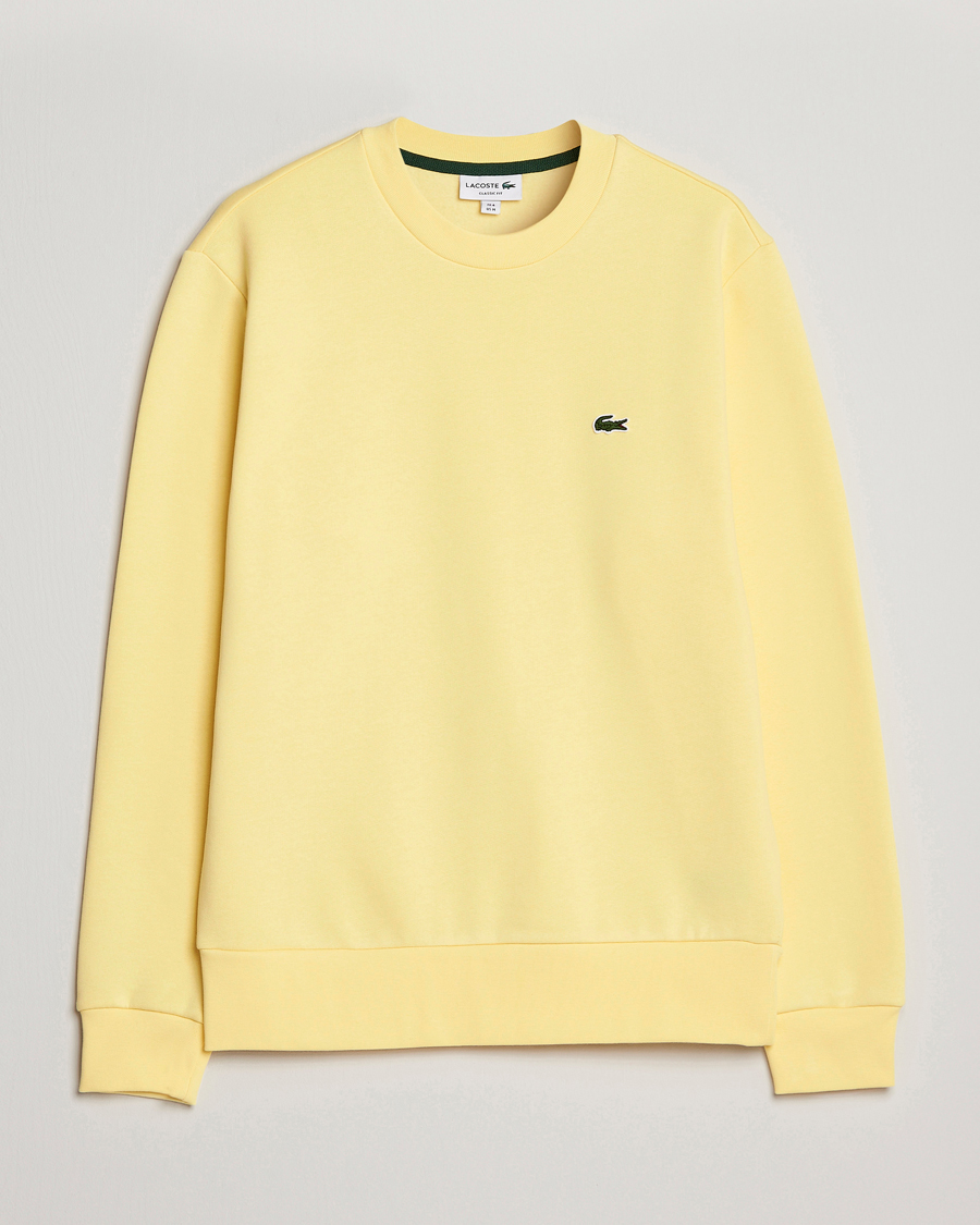 Herre | Trøjer | Lacoste | Crew Neck Sweatshirt Yellow