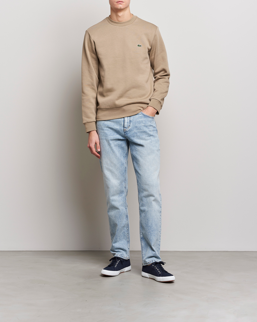 Herre | Trøjer | Lacoste | Crew Neck Sweatshirt Lion