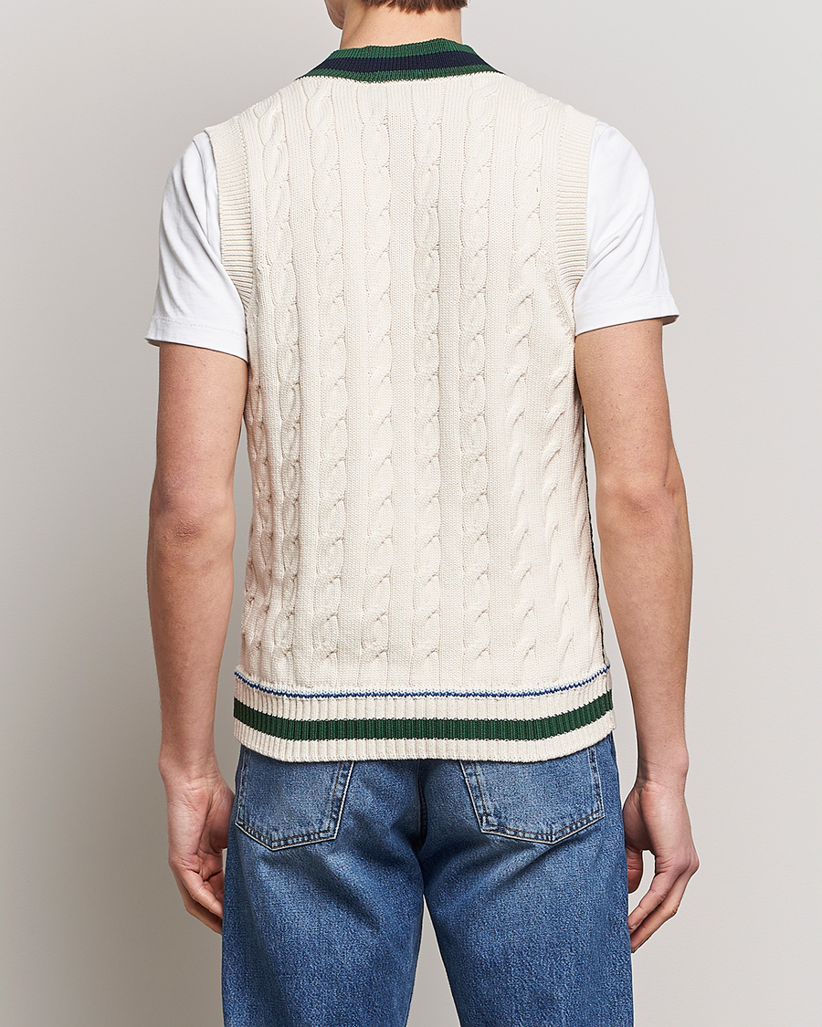 Herre | Trøjer | Lacoste | Contrast V-Neck Vest Lapland