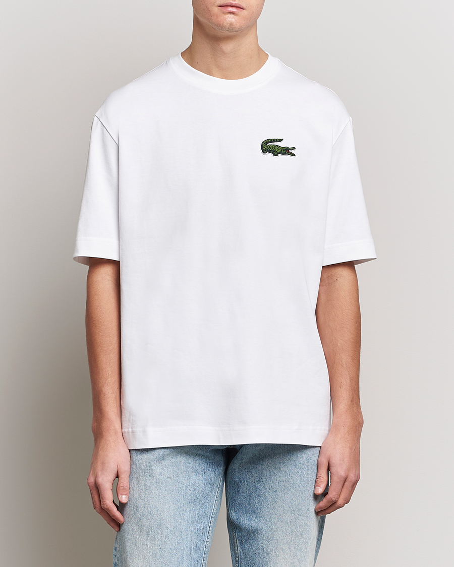 Lacoste Fit T-Shirt White - CareOfCarl.dk