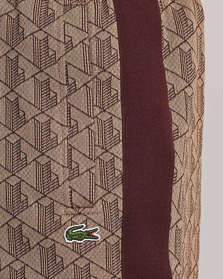 Herre | Bukser | Lacoste | Monogram Trackpant Viennese/Expresso