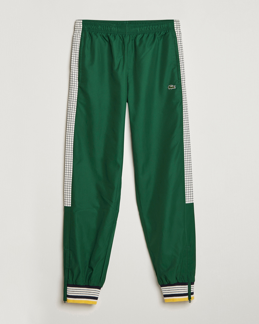 Herre | Bukser | Lacoste | Héritage Striped Trackpants Green/Lapland