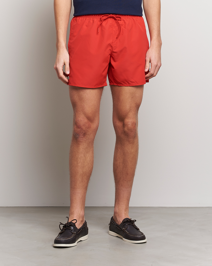 Men | Swimwear | Lacoste | Bathingtrunks Red