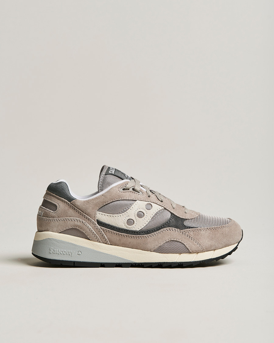 Herre | Saucony Shadow 6000 Sneaker Grey/Silver | Saucony | Shadow 6000 Sneaker Grey/Silver