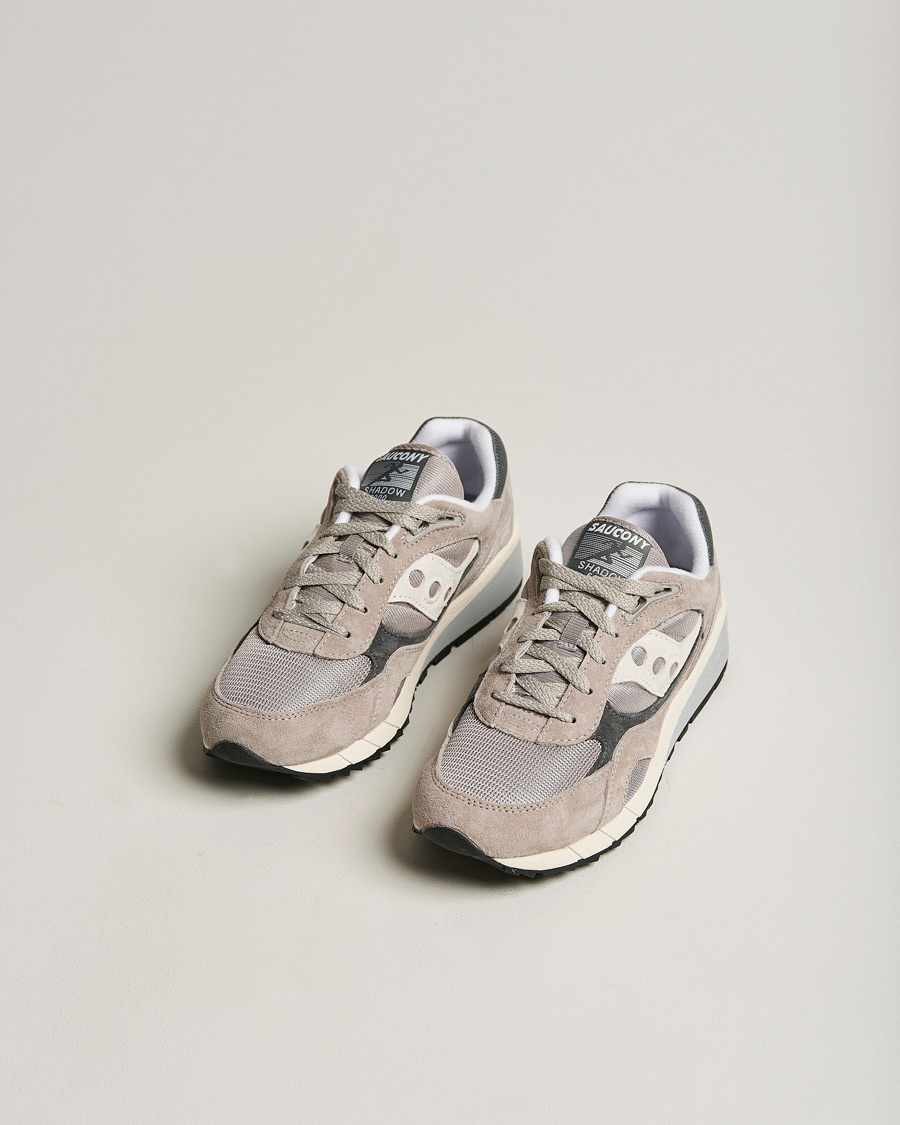 Herre | Saucony Shadow 6000 Sneaker Grey/Silver | Saucony | Shadow 6000 Sneaker Grey/Silver