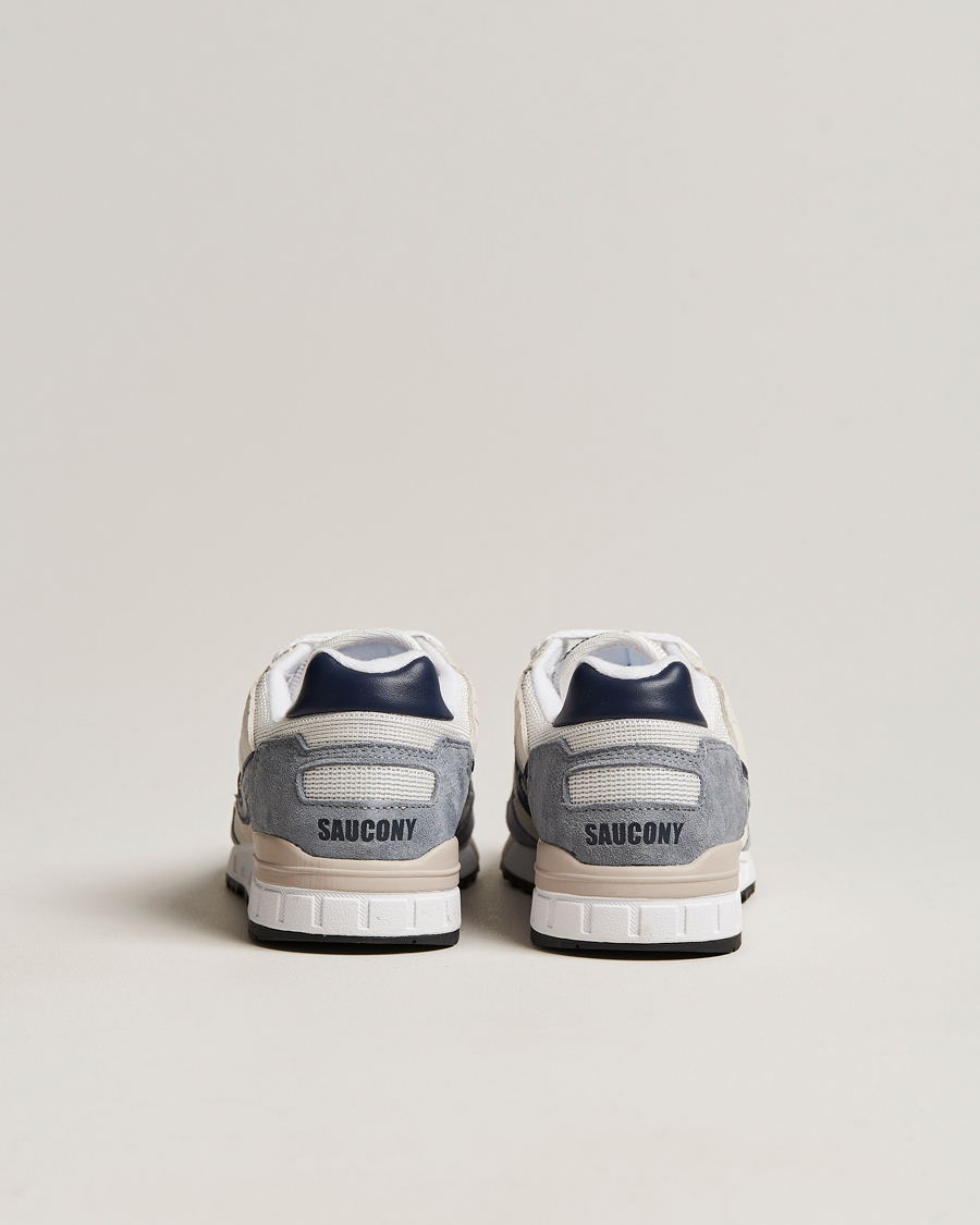 Herre | Saucony Shadow 5000 Sneaker Light Grey/Navy | Saucony | Shadow 5000 Sneaker Light Grey/Navy