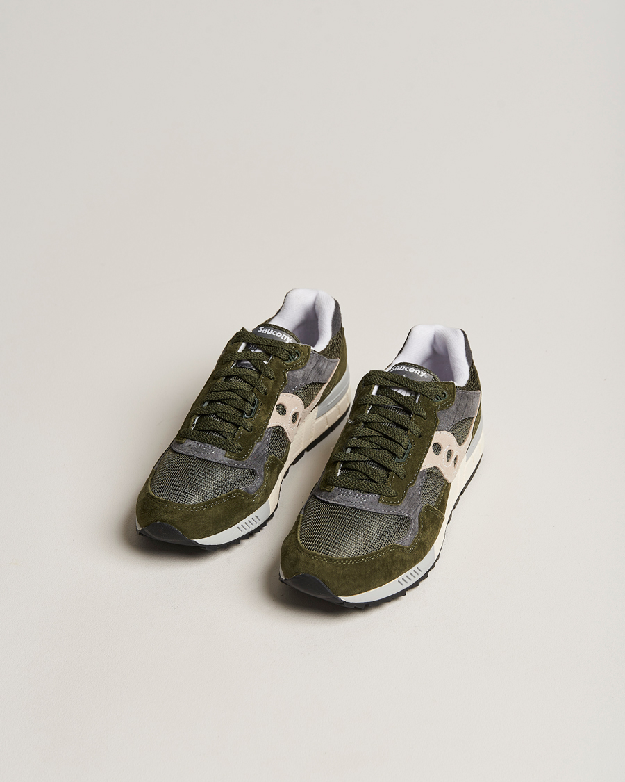 Herre | Saucony Shadow 5000 Sneaker Green/Grey | Saucony | Shadow 5000 Sneaker Green/Grey