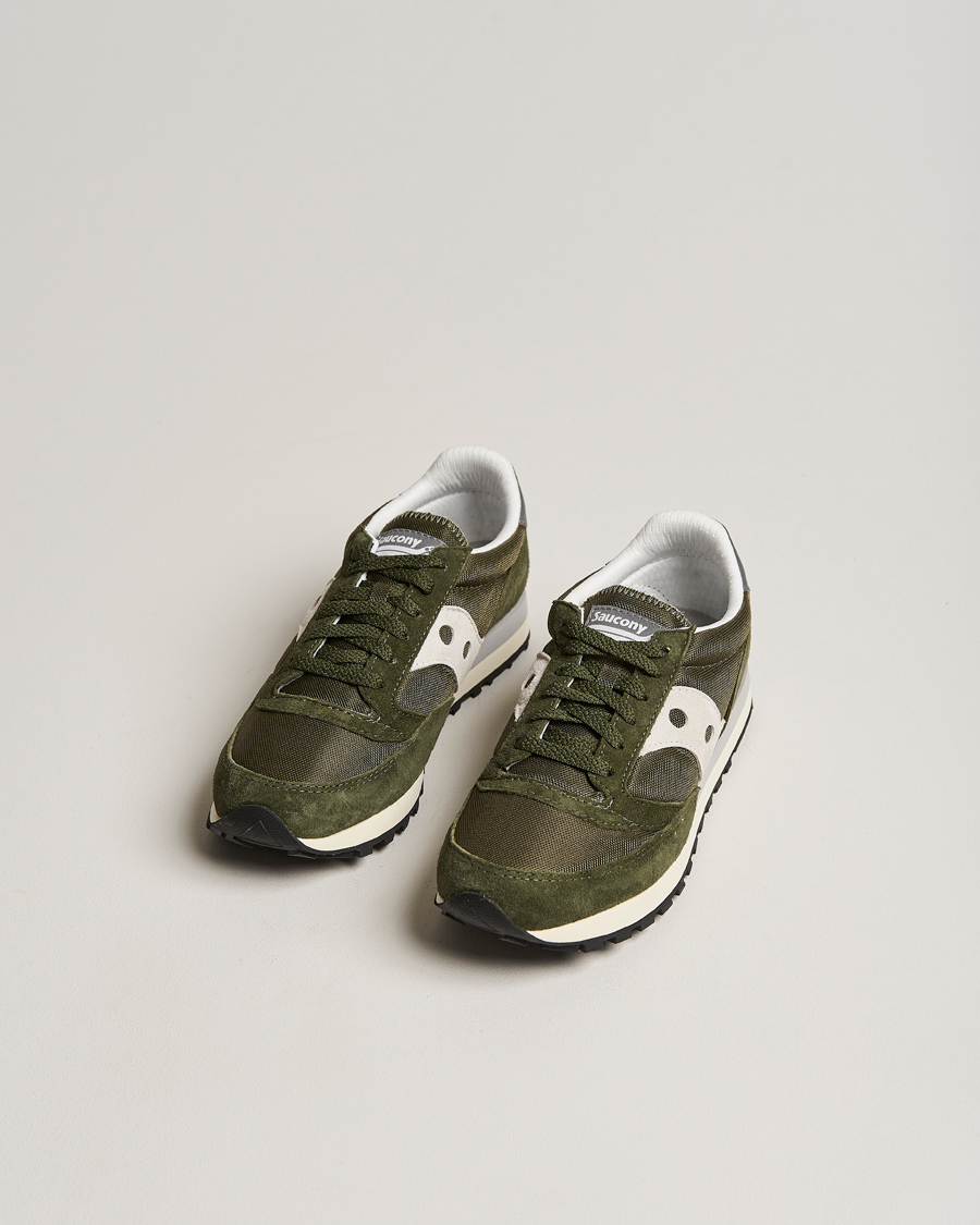Herre | Saucony Jazz 81 Sneaker Green/Silver | Saucony | Jazz 81 Sneaker Green/Silver