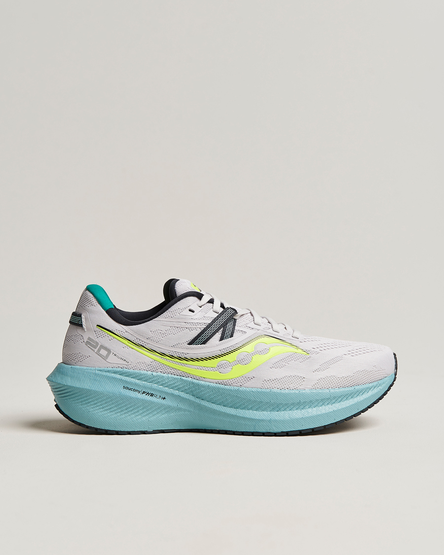 Herre | Saucony Triumph 20 Running Sneaker Fog/Mineral | Saucony | Triumph 20 Running Sneaker Fog/Mineral
