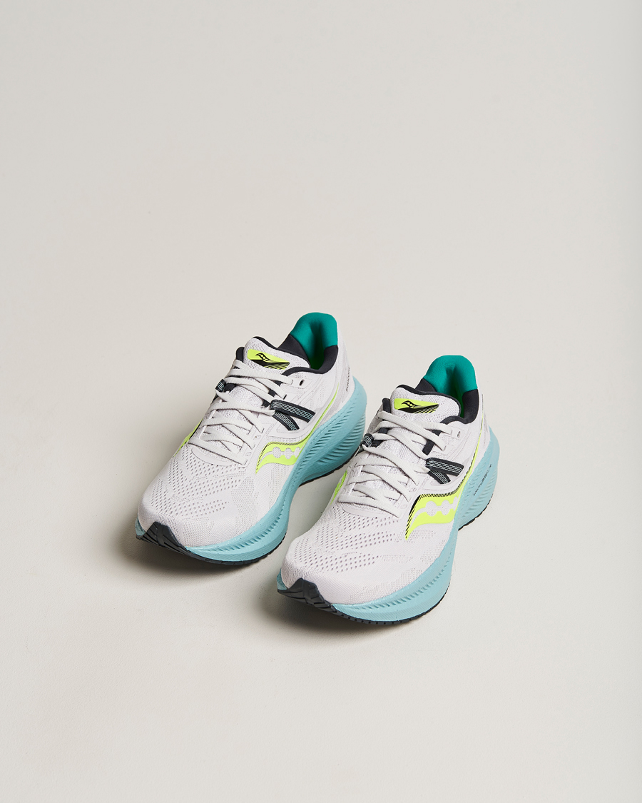 Herre | Saucony Triumph 20 Running Sneaker Fog/Mineral | Saucony | Triumph 20 Running Sneaker Fog/Mineral