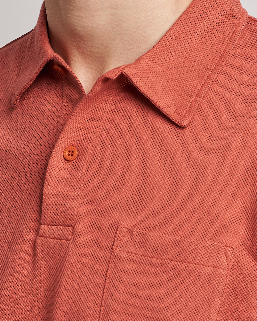 Herre | Polotrøjer | Sunspel | Riviera Polo Shirt Burnt Sienna