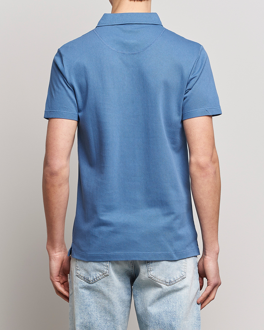 Herre | Polotrøjer | Sunspel | Riviera Polo Shirt Blue Stone
