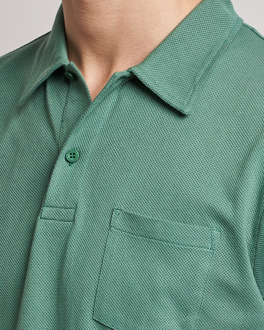 Herre | Polotrøjer | Sunspel | Riviera Polo Shirt Thyme