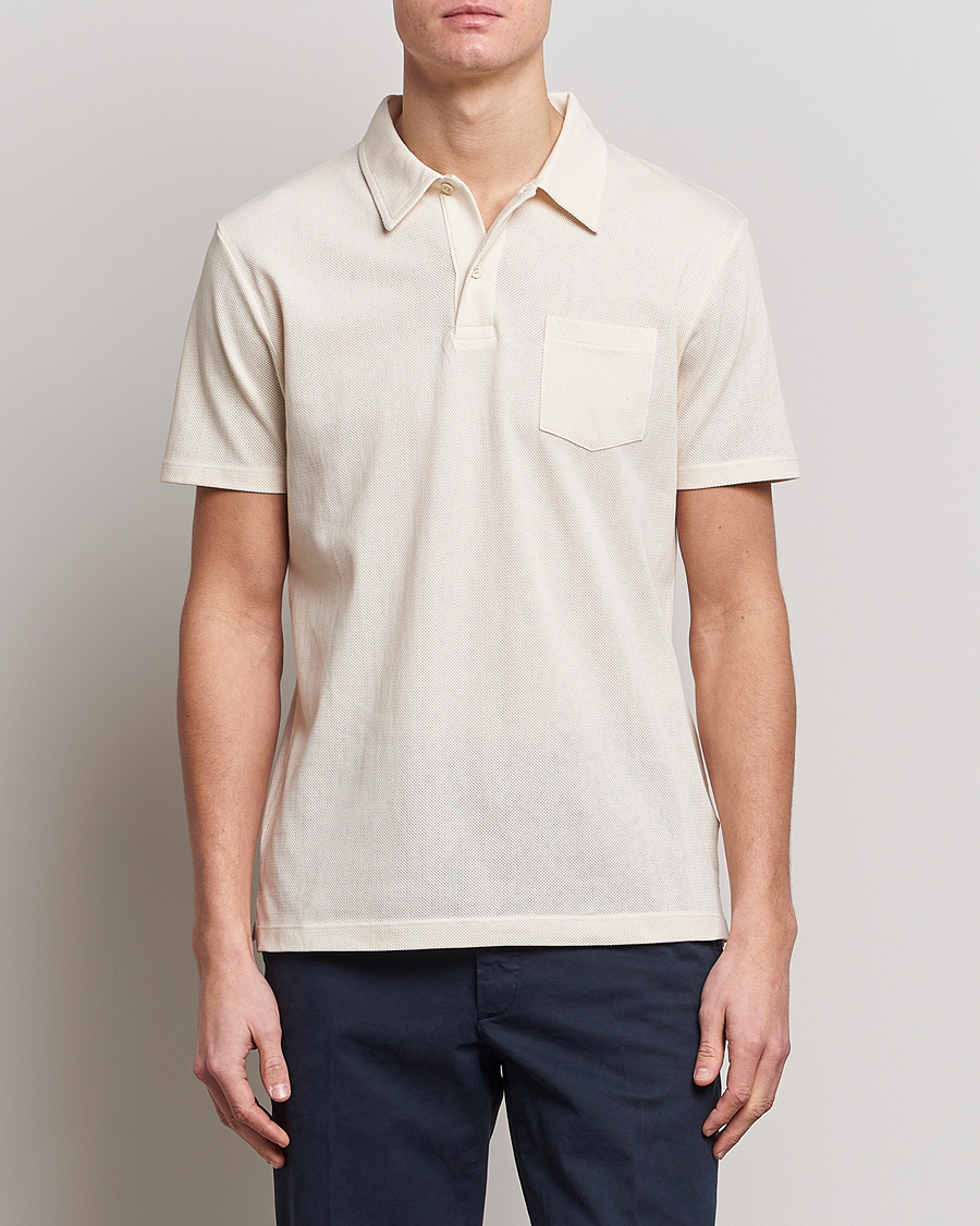 Herre | Polotrøjer | Sunspel | Riviera Polo Shirt Undyed