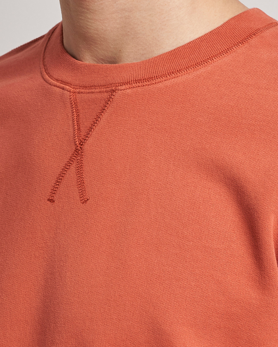 Herre | Trøjer | Sunspel | Loopback Sweatshirt Burnt Sienna
