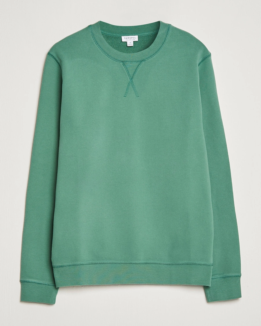Herre | Trøjer | Sunspel | Loopback Sweatshirt Thyme
