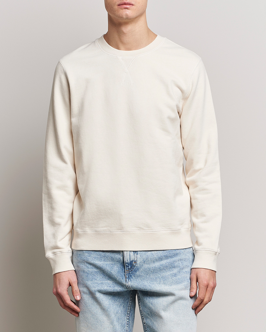 Herre | Trøjer | Sunspel | Loopback Sweatshirt Undyed
