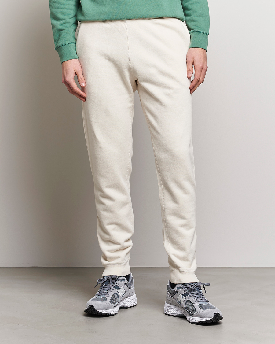 Herre | Bukser | Sunspel | Cotton Loopback Track Pants Undyed
