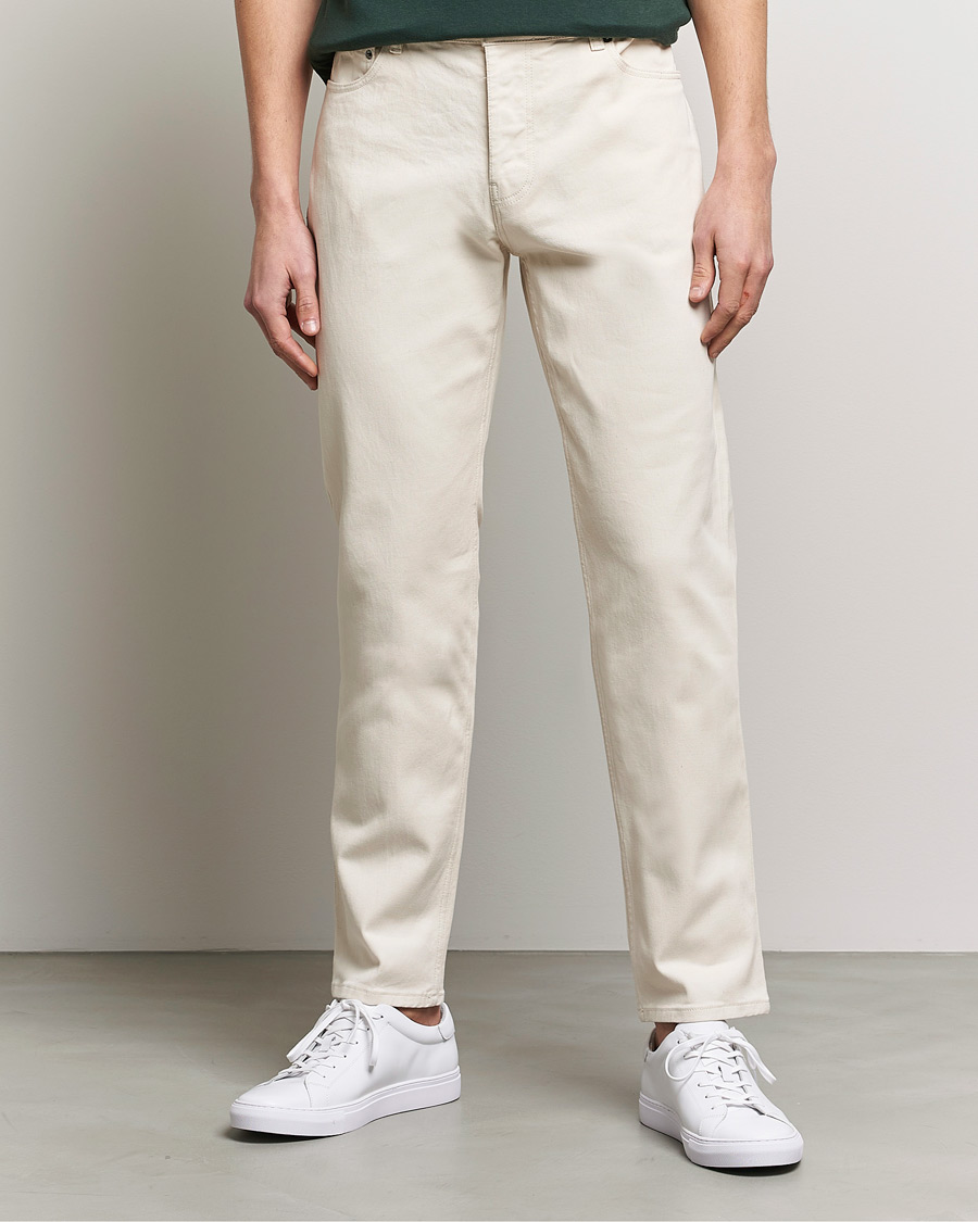Herre | Bukser | Sunspel | Five Pocket Cotton Twill Trousers Undyed