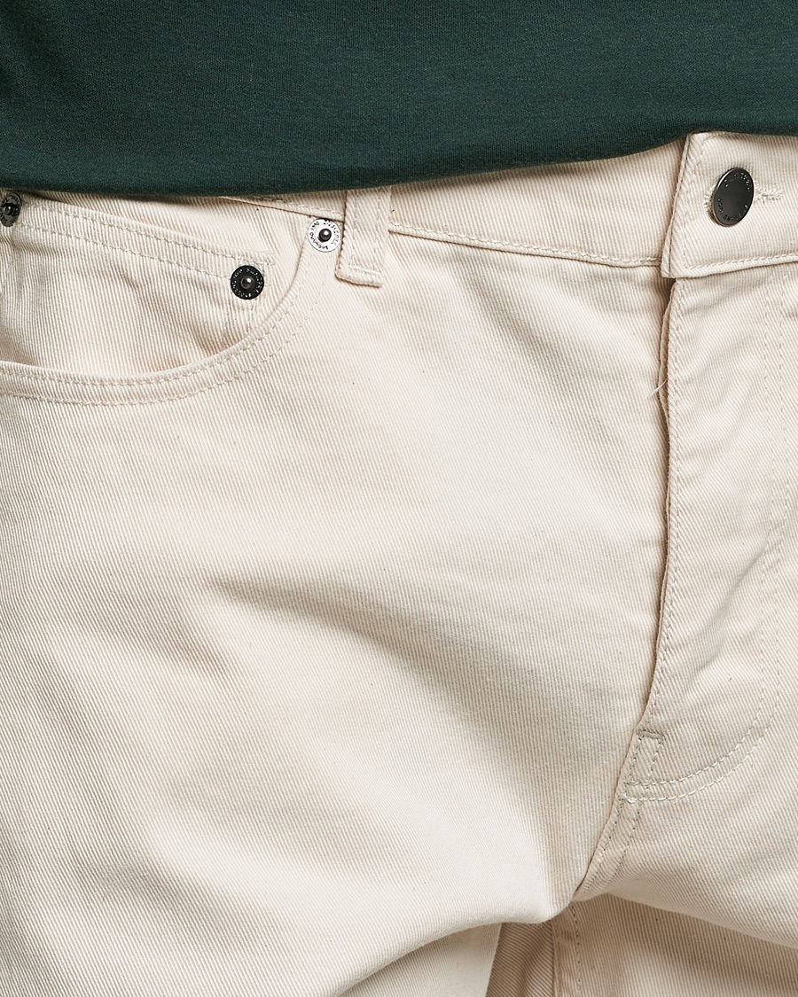 Herre | Bukser | Sunspel | Five Pocket Cotton Twill Trousers Undyed