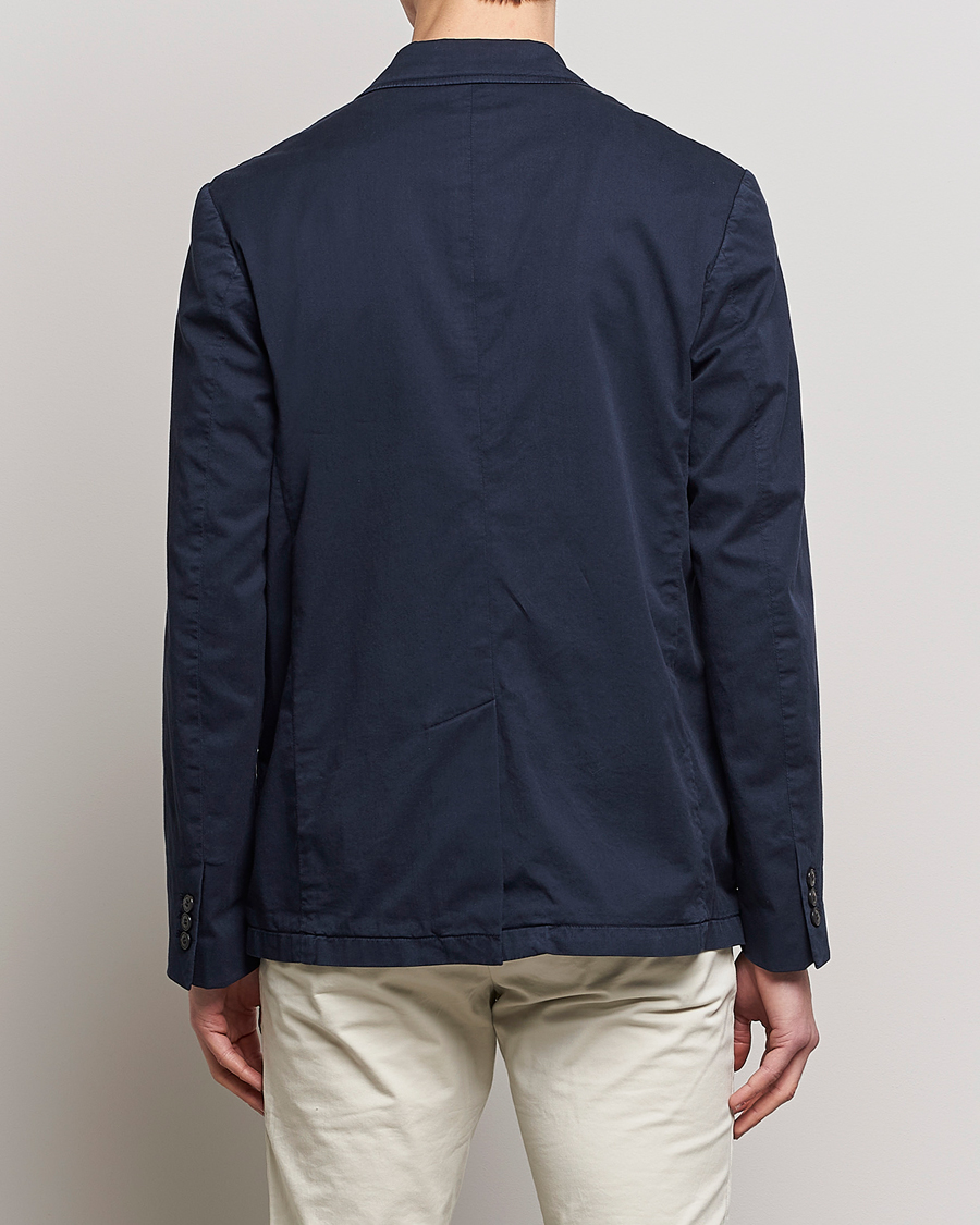 Herre | Blazere & jakker | Sunspel | Cotton Stretch Jacket Navy